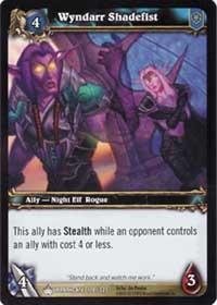 warcraft tcg wrathgate wyndarr shadefist