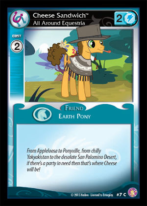 Cheese Sandwich, All Around Equestria (FOIL)