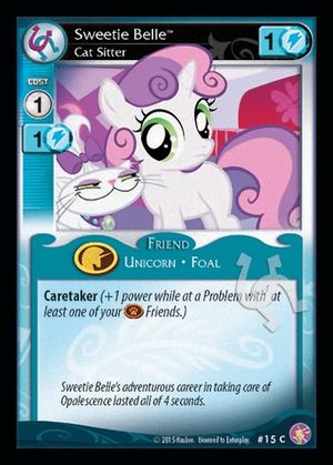 Sweetie Belle, Cat Sitter (FOIL)