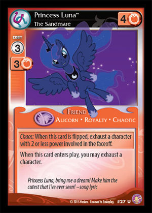 Princess Luna, The Sandmare (FOIL)