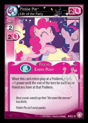 Pinkie Pie, Life of the Party