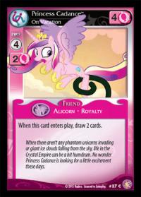 my little pony absolute discord princess cadance on vacation foil