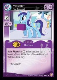 my little pony absolute discord minuette fast forward