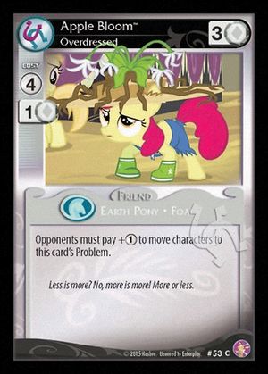 Apple Bloom, Overdressed (FOIL)