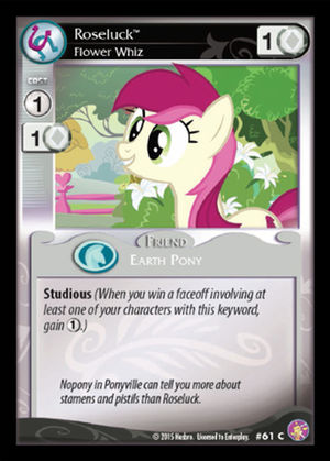 Roseluck, Flower Whiz