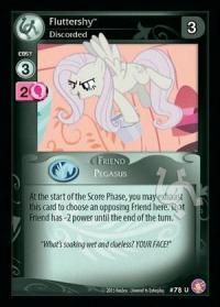 my little pony absolute discord fluttershy discorded