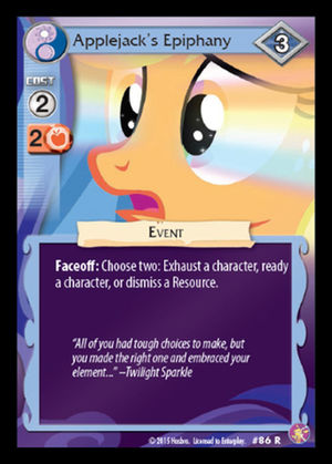 Applejack's Epiphany (FOIL)