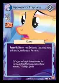 my little pony absolute discord applejack s epiphany foil