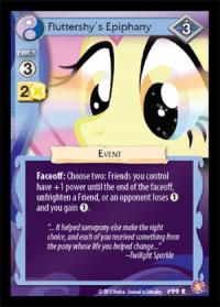 my little pony absolute discord fluttershy s epiphany foil
