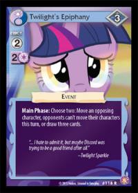 my little pony absolute discord twilight s epiphany foil