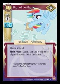 my little pony absolute discord bag of leaflets