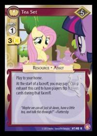 my little pony absolute discord tea set