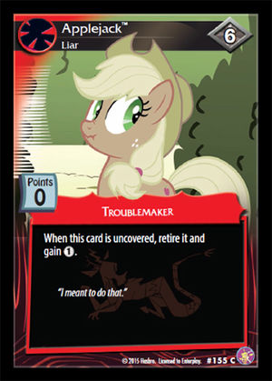 Applejack, Liar (FOIL)