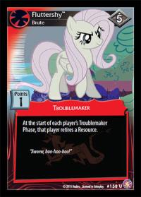 my little pony absolute discord fluttershy brute foil