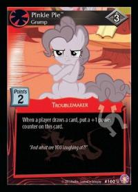 my little pony absolute discord pinkie pie grump foil