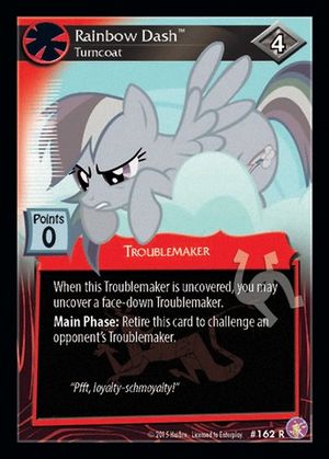 Rainbow Dash, Turncoat (FOIL)