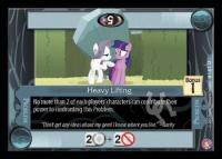my little pony absolute discord heavy lifting