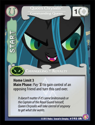 Queen Chrysalis, Commanding Queen