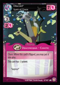 my little pony absolute discord discord spirit of chaos