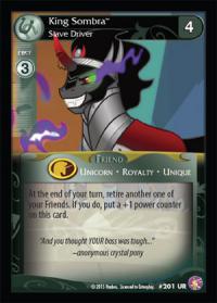 my little pony absolute discord king sombra slave driver