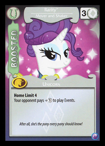 Rarity, Mover and Shaker