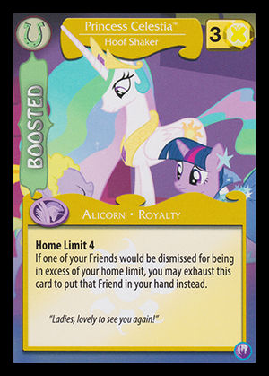 Princess Celestia, Hoof Shaker (f4b) (FOIL)