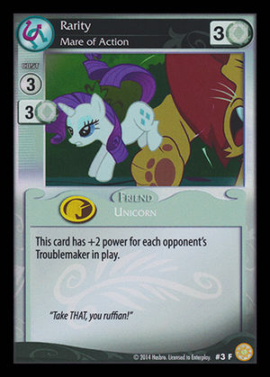 Rarity, Mare of Action