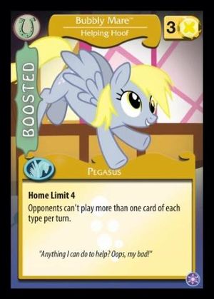 Bubbly Mare, Helping Hoof