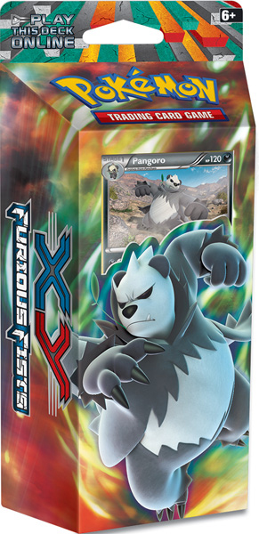 XY Furious Fists Pangoro Theme Deck