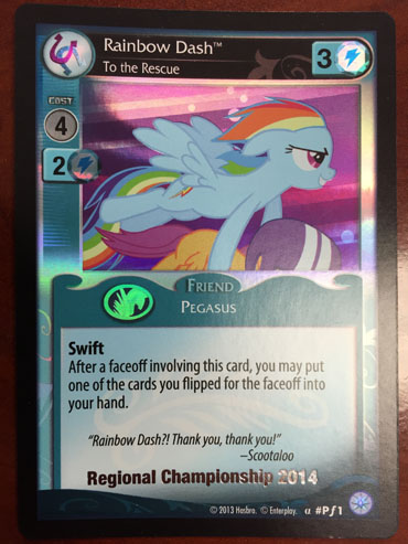 Rainbow Dash, To the Rescue (Regional 2014)