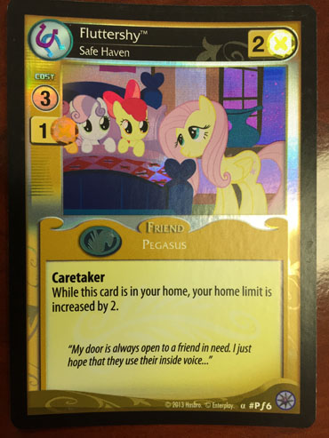 Fluttershy, Safe Haven