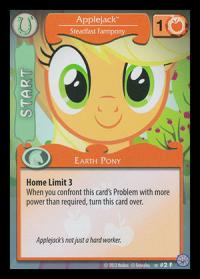 my little pony mlp promos applejack steadfast farmpony