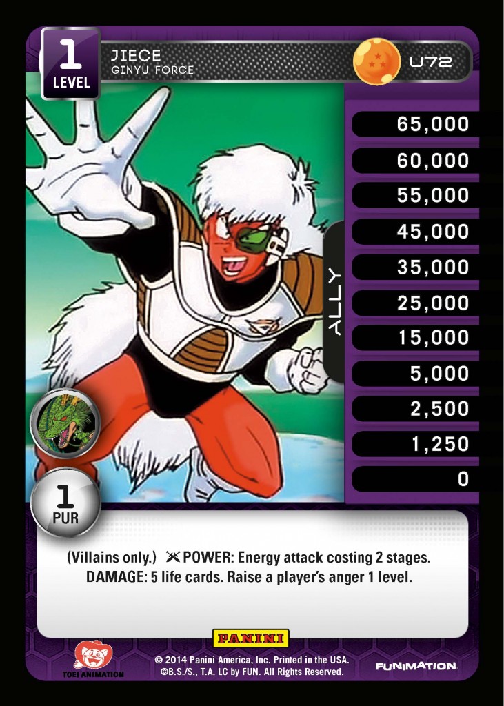 Jiece, Ginyu Force (FOIL)