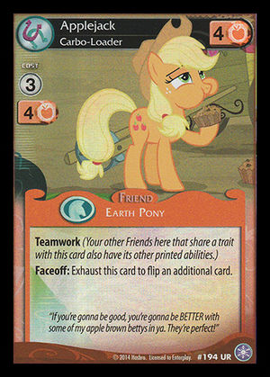 Applejack, Carbo-Loader 