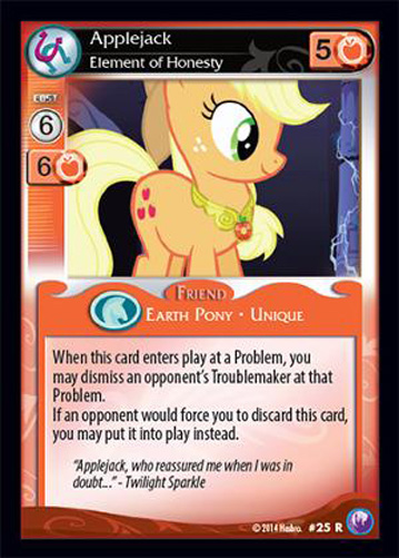 Applejack, Element of Honesty