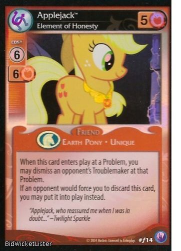 Applejack, Element of Honesty (FOIL)