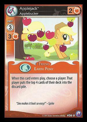 Applejack, Applebucker