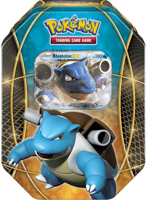 2014 Blastoise EX Power Trio Tin