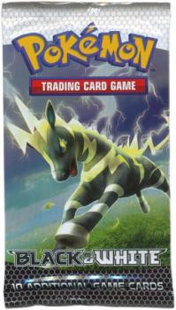 pokemon pokemon booster packs black white base set booster pack zebstrika art