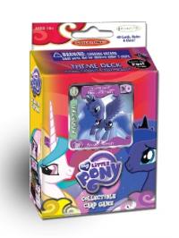 my little pony my little pony sealed product canterlot nights luna theme deck