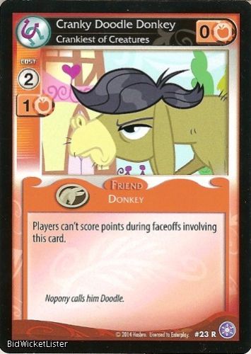 Cranky Doodle Donkey, Crankiest of Creatures