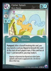 my little pony canterlot nights cipher splash born ready