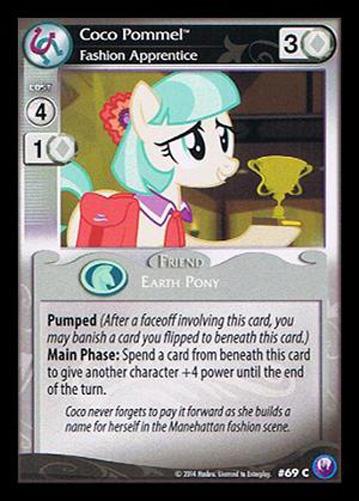 Coco Pommel, Fasion Apprentice