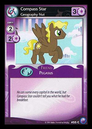 Compass Star, Geography Nut