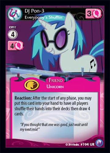 DJ Pon-3, Everypony's Shufflin'