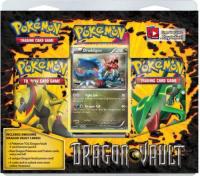 pokemon pokemon collection boxes dragons vault 3 pack set