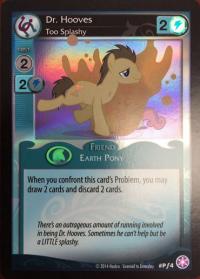 my little pony mlp promos dr hooves too splashy pf4