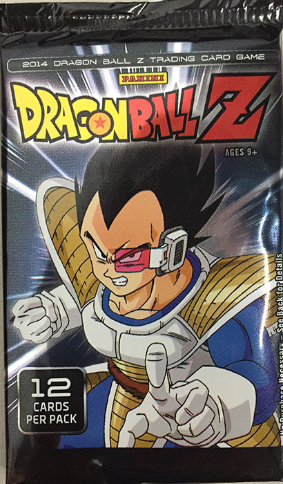 DBZ Panini Base Set Booster Pack