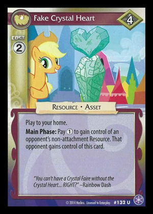 Fake Crystal Heart