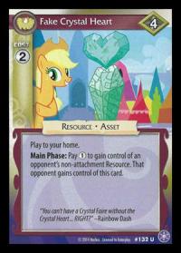 my little pony the crystal games fake crystal heart